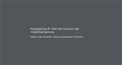 Desktop Screenshot of karganys.fr